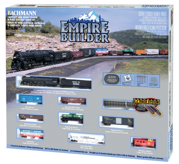 Bachmann 24009 EMPIRE BUILDER (N SCALE)