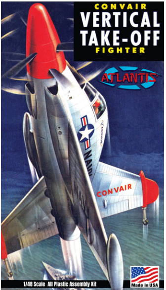 Atlantis Models Convair Vertical Take Off VTO POGO 1/48