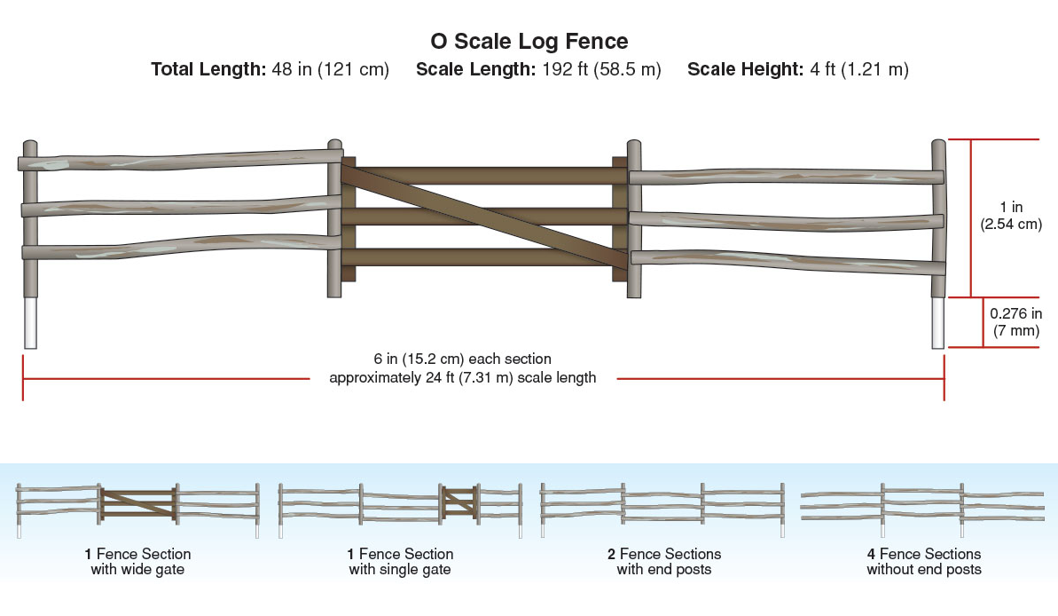 log fence