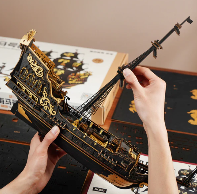 Sailing ship man of war