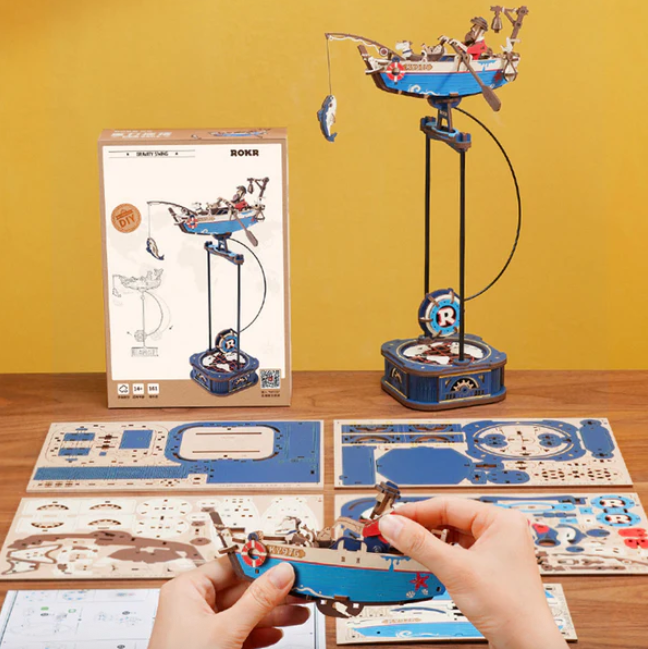 Building boat toy