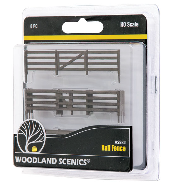 HO rail fence