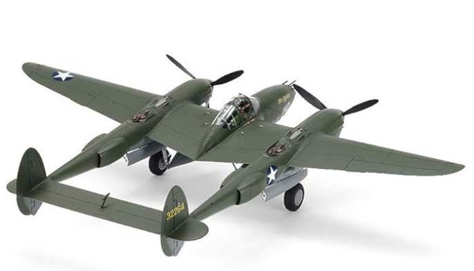 rear view of airplane