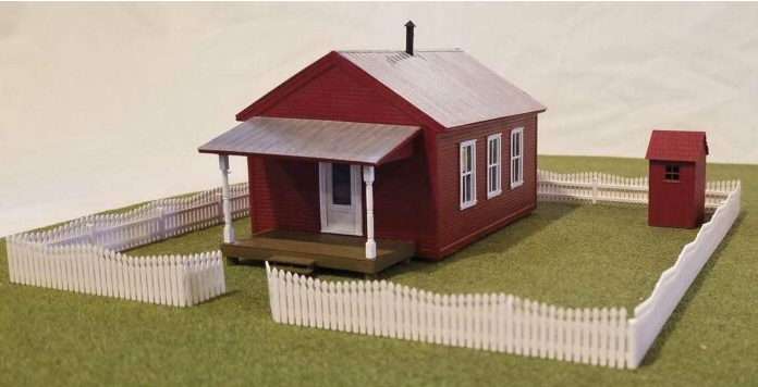 Tichy Train Group Part # 293-7021 One-Room Schoolhouse