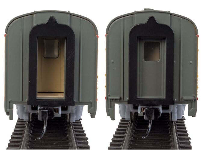 WalthersMainline (HO) Part # 910-30158 85' Budd Diner - Ready to Run -- Union Pacific (Armour Yellow, gray, red)