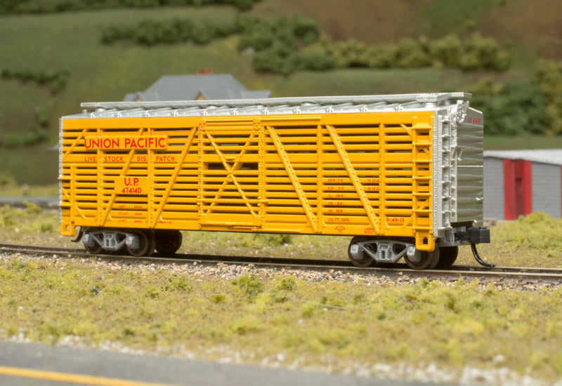 Atlas 50004146 N Scale 40' Stock Car Undecorated