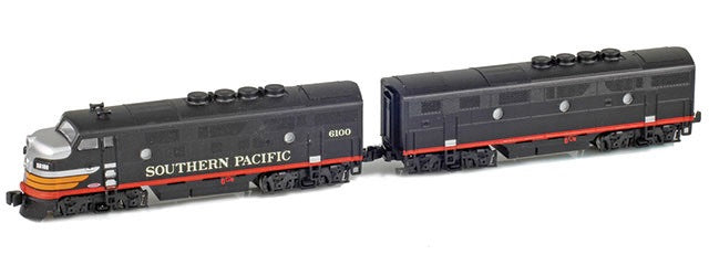 AZL Z scale F3A-F3B Set Southern Pacific #6100-6100B