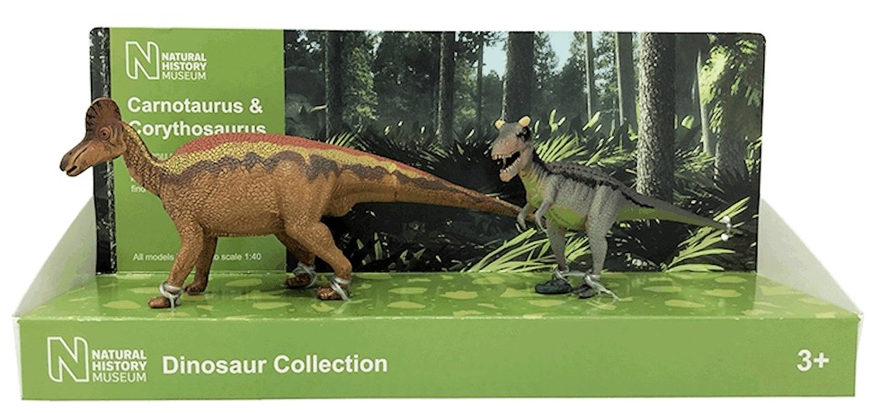 Carnotaurus and Corythosaurus Twin Pack