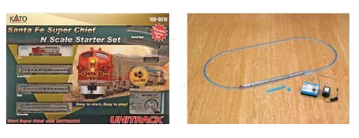 Kato 1060018 at&SF Super Chief RTR Starter Set