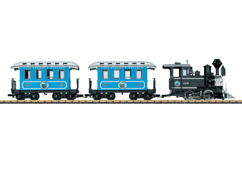 LGB 72327American Passenger Train Starter Set 120V G Scale