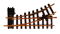 G Scale Left turnout