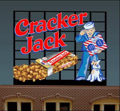 Miller large Cracker Jack Billboard