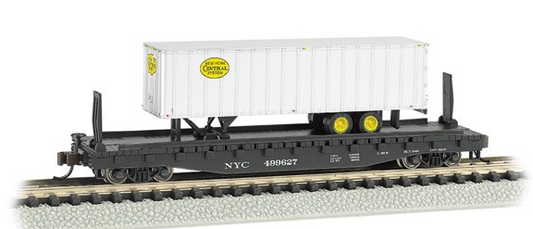 flatbed with trailer