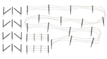 Woodland Scenics O A3000 Barbed Wire Fence