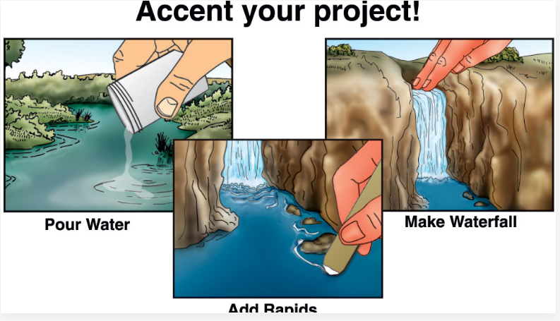 Woodland Scenics water
