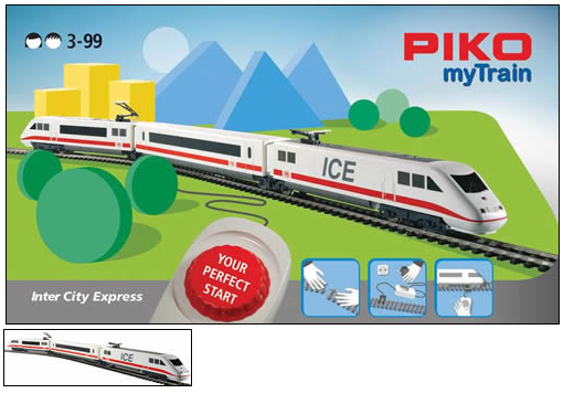 Piko 57094 MyTrain ICE Starter Set