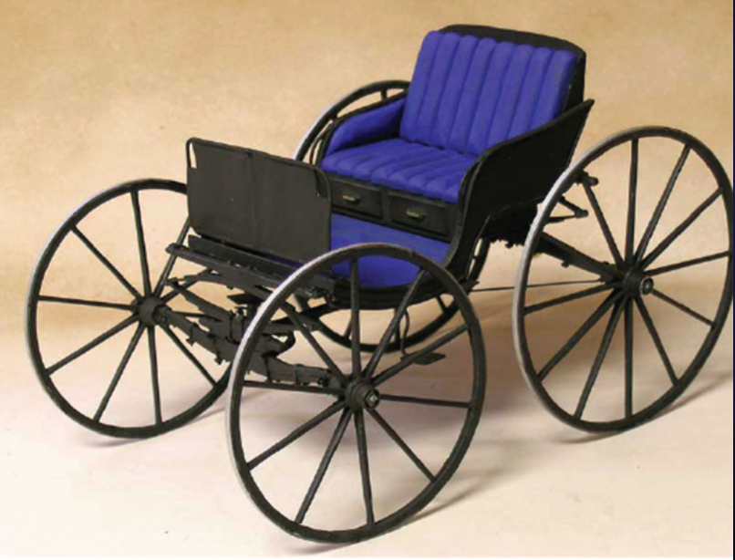 MODEL TRAILWAYS 19th Century Wood & Metal Doctor's Buggy Kit 1:12 SCALE