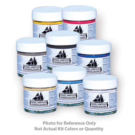 Model Expo Napoleon Brass Barrel 4003 Acrylic Paint Set - 5 1oz. Bottles