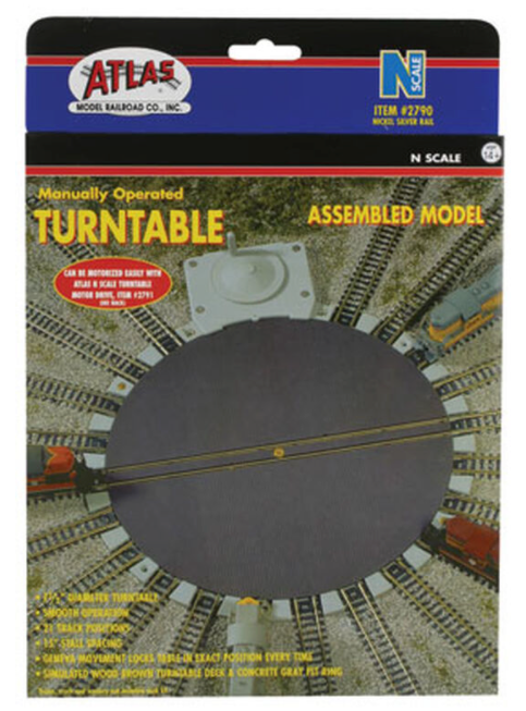 Atlas 2790 N scale Turntable