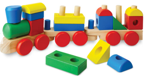 Melissa & Doug 572 Stacking Toy Train