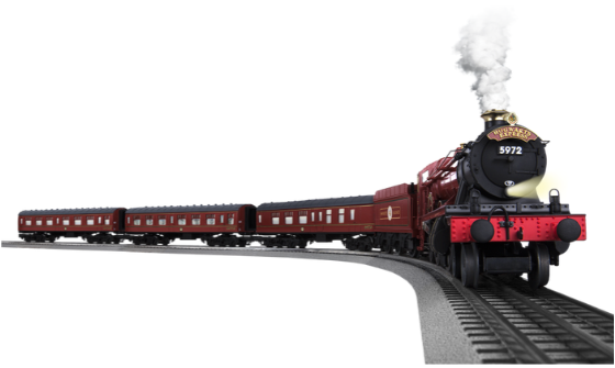 LIONEL #2123140 HOGWARTS EXPRESS LIONCHIEF SET HARRY POTTER W/ BLUETOOTH 5.0 AND DEMENTORS COACH