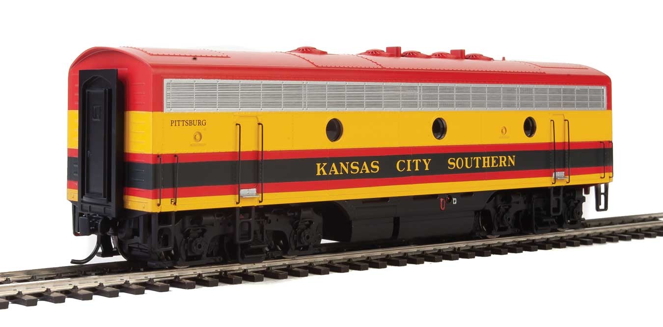 WalthersMainline EMD F7 A-B Set - ESU Sound and DCC -- Kansas City Southern #1 Shreveport, #3 Pittsburg