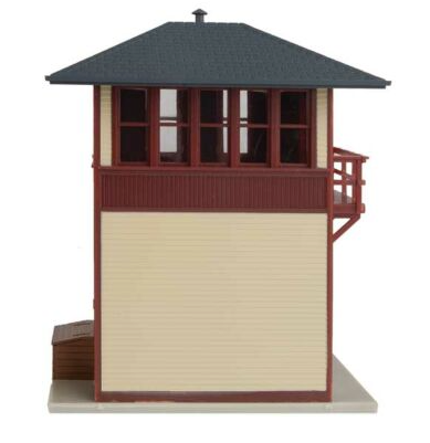 WalthersTrainline Part # 931-810 HO Trackside Signal Tower -- Assembled - 2-7/8 x 2-3/16 x 3-1/4" 7.3 x 5.5 x 8.2cm