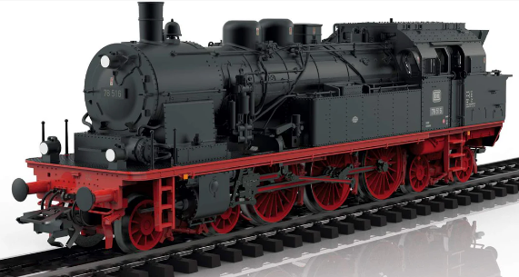 Marklin HO 39786 Dgtl Steam Locomotive BR 78, DB, Ep.III