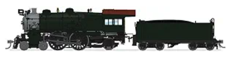 Model of a steam locomotive on a white background