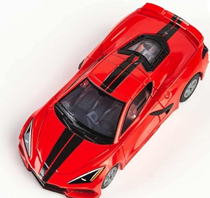 AFX/Racemasters Corvette C8 Torch Red AFX22011 HO Slot Racing Cars