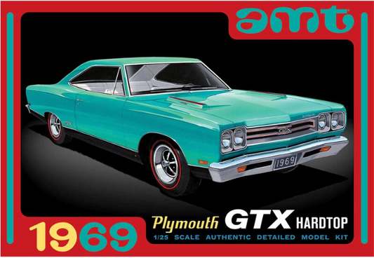 AMT 1483 1969 Plymouth GTX Hardtop