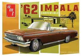 AMT 1355 1962 Chevy Impala Convertible