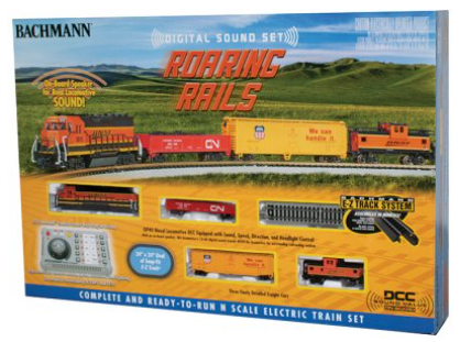 Bachmann 24132 ROARING RAILS WITH DIGITAL SOUND (N SCALE)