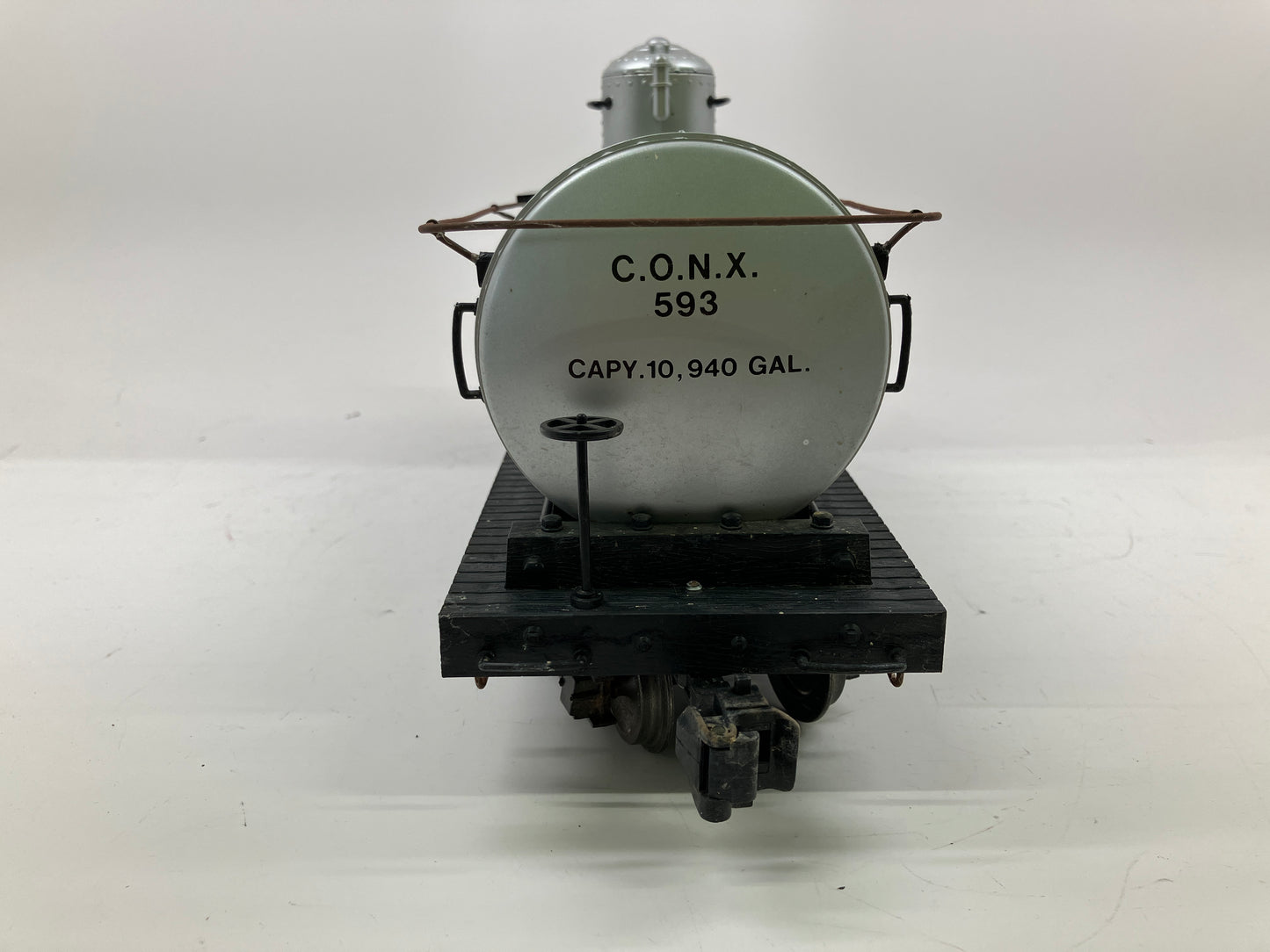 Bachmann G Scale Continental Oil Company Single Dome Tank Car #593
