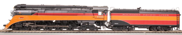 Broadway Limited Imports 7610 SOUTHERN PACIFIC GS-4, #4449, MODERN EXCURSION, DAYLIGHT PAINT, PARAGON4 SOUND/DC/DCC, SMOKE, HO
