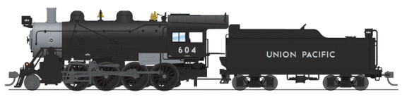 Model train set with 'Union Pacific' branding on a white background