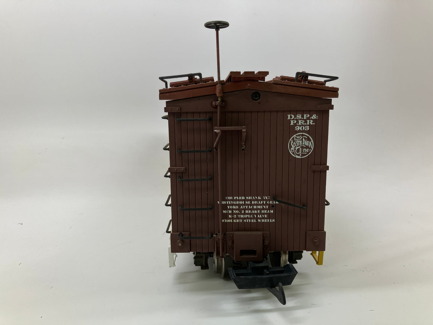 Charles Ro DSP &PRR G Scale Refer with Sound Used