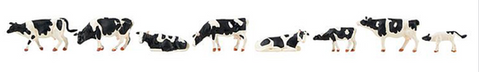 Faller 151904 Gauge H0 Cows, black and white, 8 figures