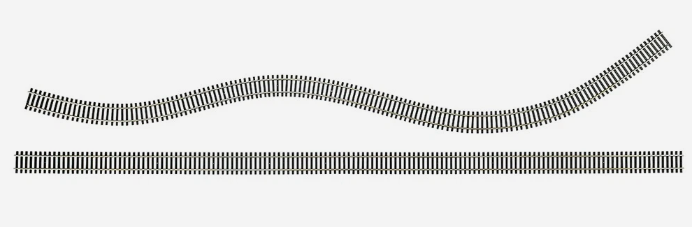 Bachmann Flex track HO 3' section