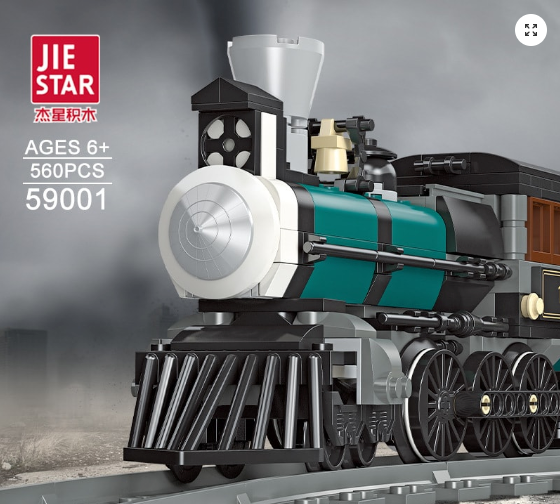 JIESTAR 59001 TH 10 Steam Train