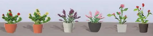 Potted flowers