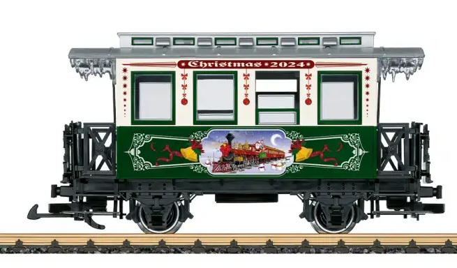 LGB 36024 G Christmas Car for 2024