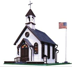 Life-Like TOWN CHURCH KIT LIF1350