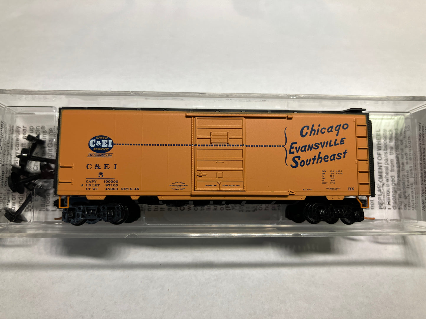 Micro Trains 02000705 Chicago & Eastern Illinois Box Car