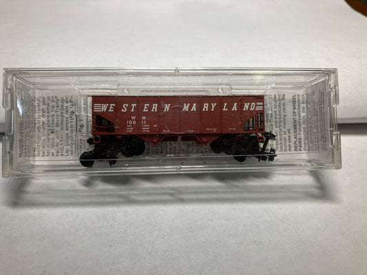 Micro trains 05600110 N Scale Western Maryland Hopper (Used)