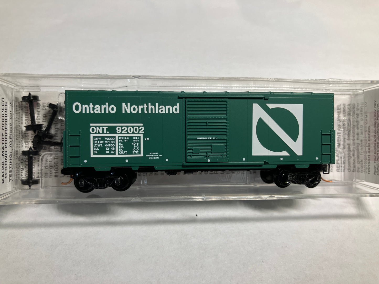 Micro Trains 24100 Ontario Northland Box Car