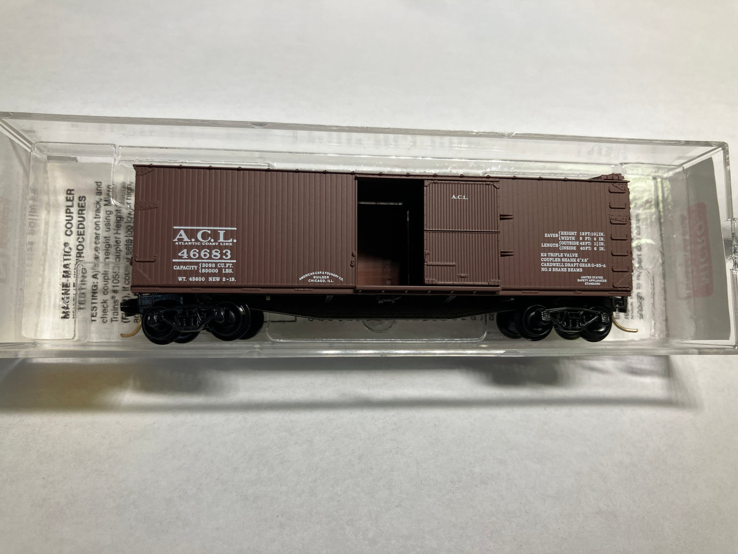 Micro Trains 39080 Atlantic Coast Line Box Car