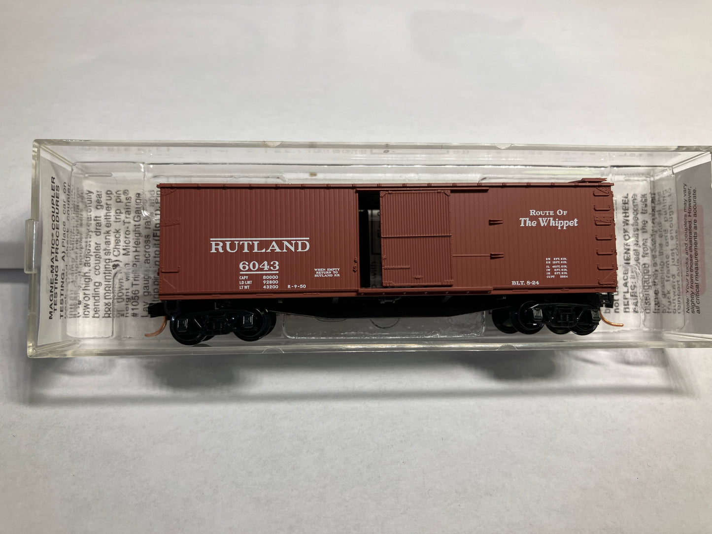 Micro Trains 39130 Rutland Box Car
