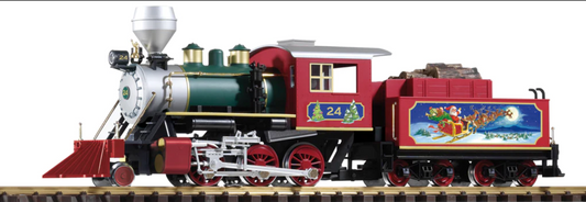 PIKO 38230 NORTH POLE EXPRESS MOGUL LOCOMOTIVE #24 (G-SCALE)