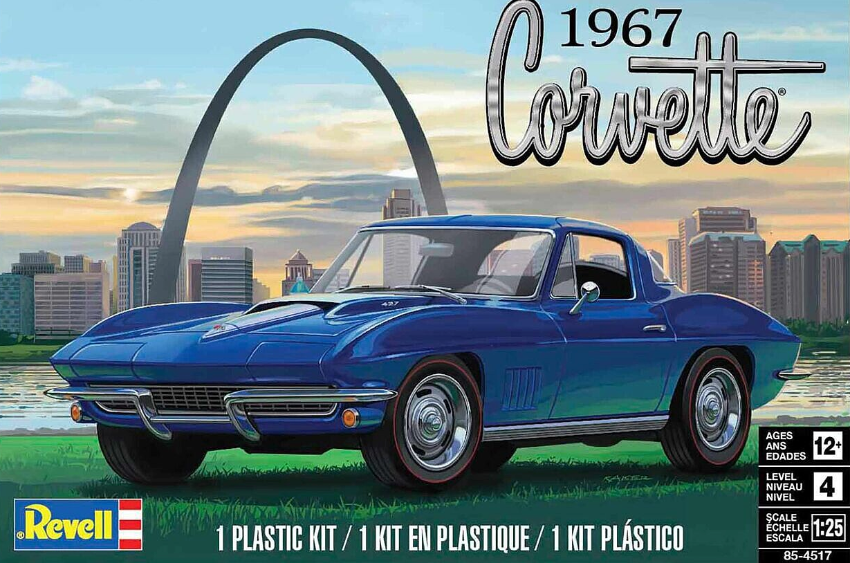 Revell-Monogram 1967 CORVETTE COUPE RMX854517